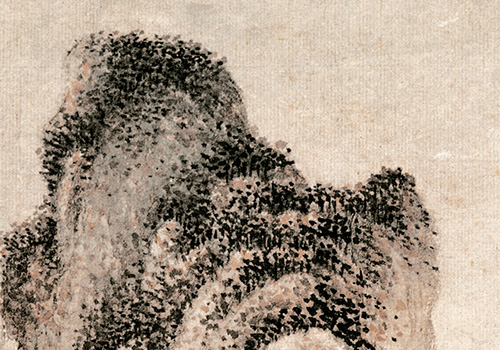 元·王蒙《秋山草堂图》赏析 对自然的敬畏和对宁静生活的追求 历代国画 第8张