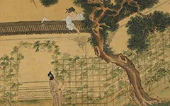从《莺莺传》到《西厢记》：仇英笔下的爱情传奇 历代国画 第1张