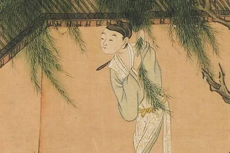 从《莺莺传》到《西厢记》：仇英笔下的爱情传奇 历代国画 第17张
