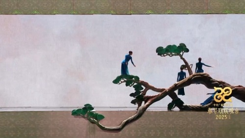 春晚舞台上，笔墨丹青绘就的文化华章 书画知识 第9张