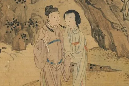 从《莺莺传》到《西厢记》：仇英笔下的爱情传奇 历代国画 第4张
