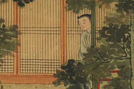 从《莺莺传》到《西厢记》：仇英笔下的爱情传奇 历代国画 第7张