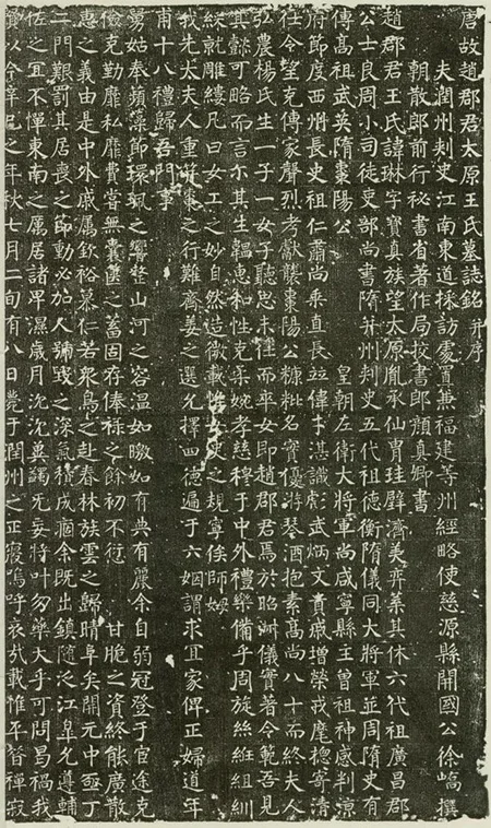 颜真卿书法精粹：王琳墓志铭全解析 历代书法 第12张