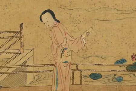 从《莺莺传》到《西厢记》：仇英笔下的爱情传奇 历代国画 第6张