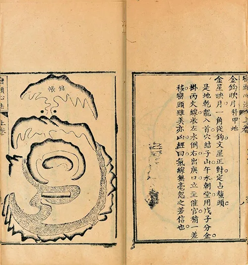 探秘清代风水奇书《峦头心法图诀》：风水世界的神秘密码 古籍善本 第15张