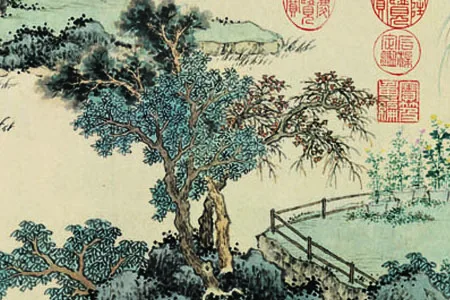 一幅画，道尽明代文人的秋日雅趣：《盆菊幽赏图卷》的细腻描摹 历代国画 第8张