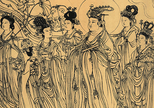 电影《封神榜》中魔家四将造型灵感之源：《八十七神仙卷》的古风韵味 书画知识 第4张