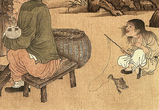 从王居正的《纺车图》看北宋：繁华背后的民间真实生活 历代国画 第5张