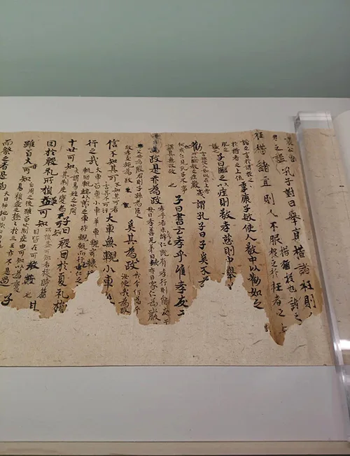 1300年前12岁唐朝小学生卜天寿5米长的家庭作业写了些啥？为何成为博物馆的镇馆之宝？ 书画知识 第6张