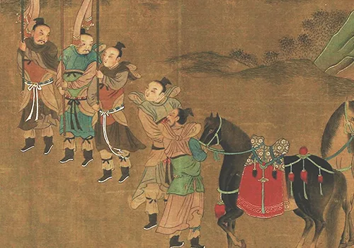 「飞熊入梦」千年传奇：刘松年画里的姜子牙，藏着中国人的求贤理想 历代国画 第9张