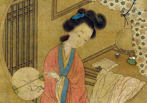 17 岁天才少年画的李香君，让 12 位名家抢着题字，咋这么牛？ 历代国画 第3张