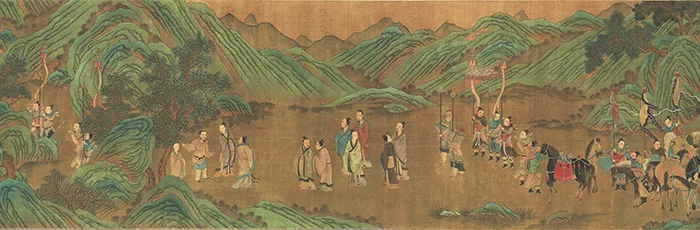 「飞熊入梦」千年传奇：刘松年画里的姜子牙，藏着中国人的求贤理想 历代国画 第3张