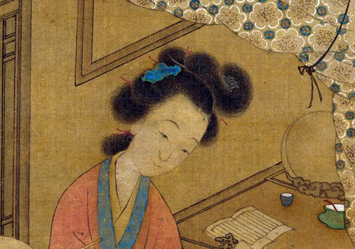 17 岁天才少年画的李香君，让 12 位名家抢着题字，咋这么牛？ 历代国画 第2张