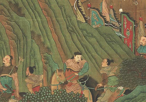 「飞熊入梦」千年传奇：刘松年画里的姜子牙，藏着中国人的求贤理想 历代国画 第11张