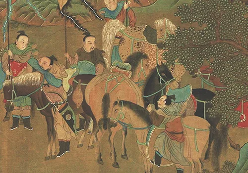 「飞熊入梦」千年传奇：刘松年画里的姜子牙，藏着中国人的求贤理想 历代国画 第10张