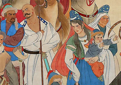 从「被拒参展」到「一夜成名」：范曾《文姬归汉图》的逆袭之路 历代国画 第3张