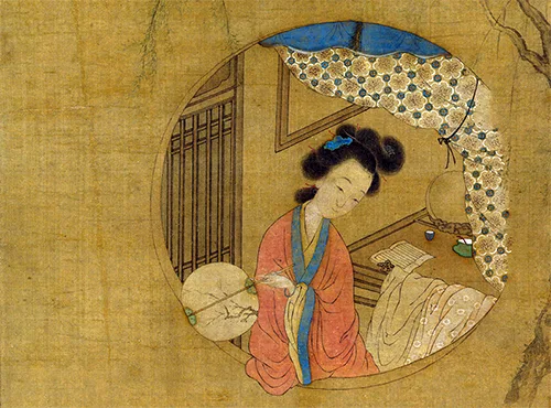 17 岁天才少年画的李香君，让 12 位名家抢着题字，咋这么牛？ 历代国画 第10张