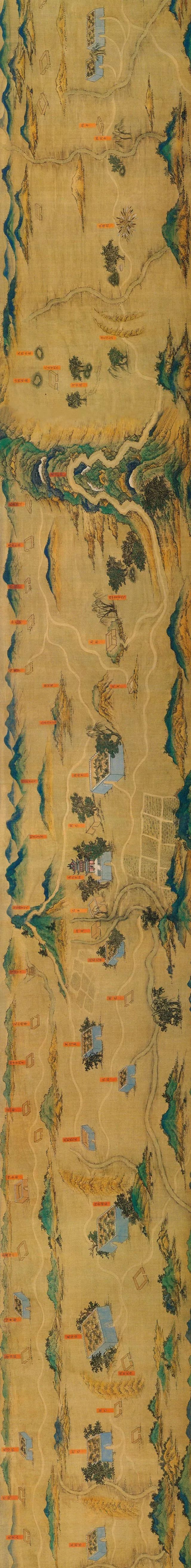 [书画知识] 登上春晚的国家宝藏，原来中国早已有“世界地图” 书画知识 第11张