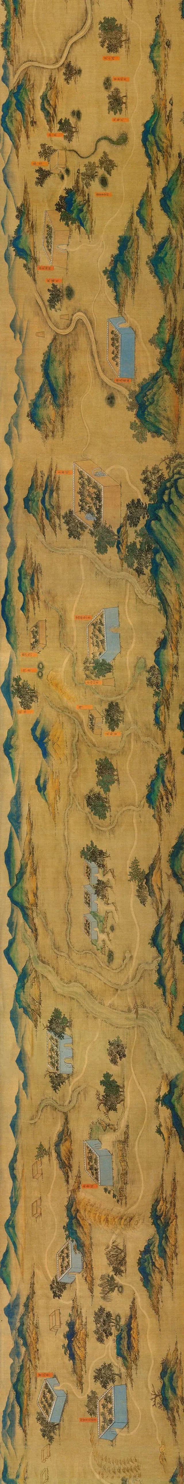 [书画知识] 登上春晚的国家宝藏，原来中国早已有“世界地图” 书画知识 第10张