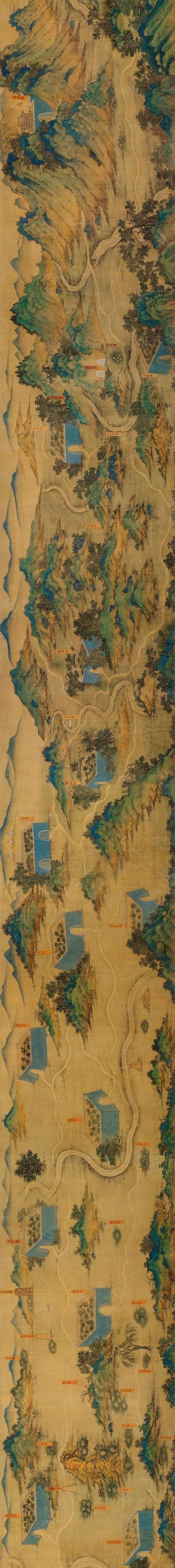 [书画知识] 登上春晚的国家宝藏，原来中国早已有“世界地图” 书画知识 第8张