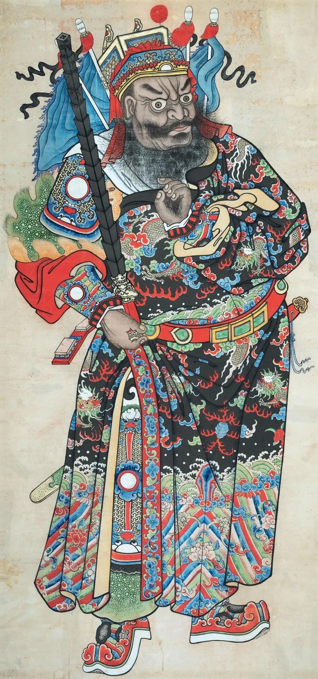 欣赏| 明清时期人物图像十件 历代国画 第1张