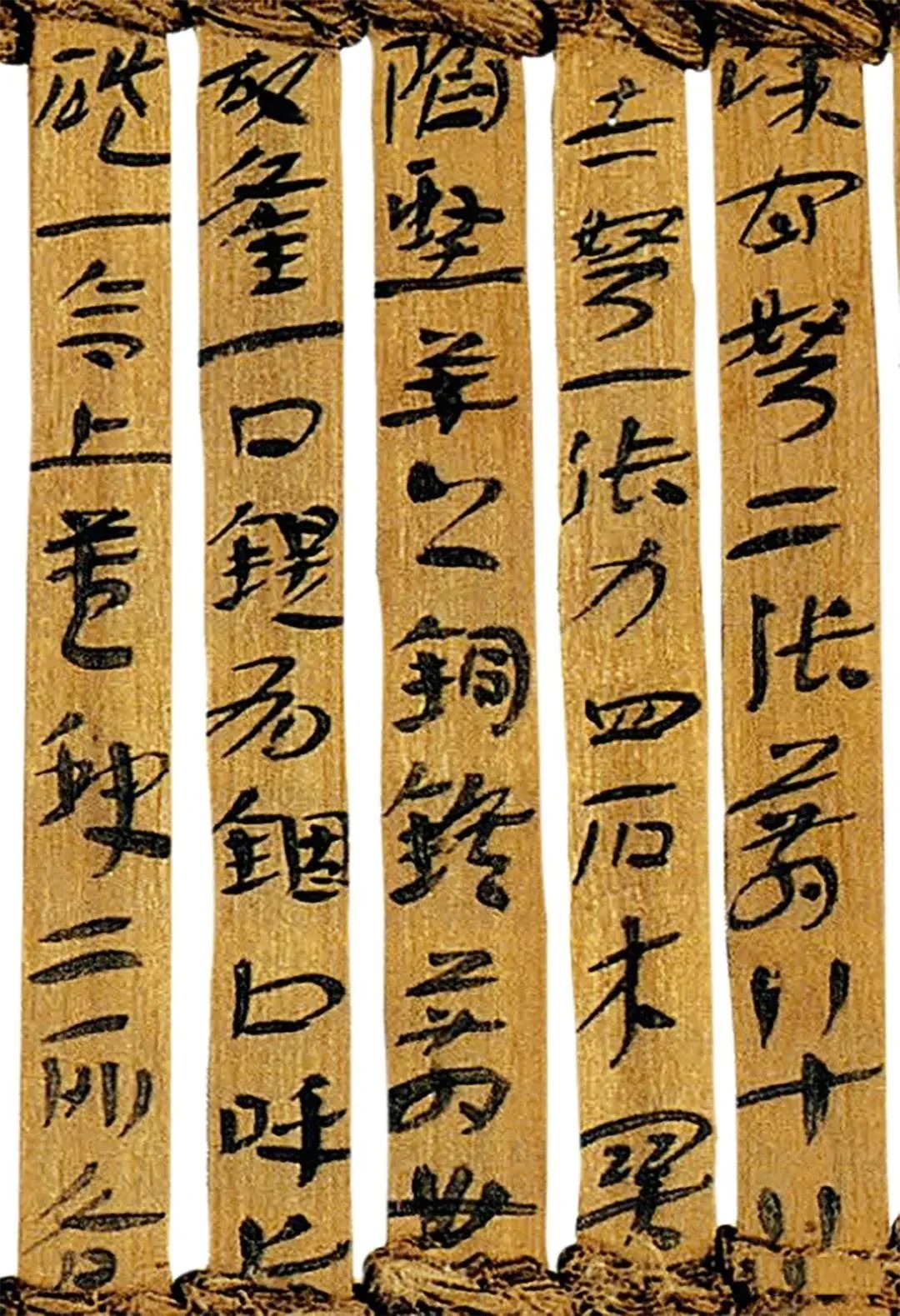 东汉草书简牍《永元器物簿》 历代书法 第5张