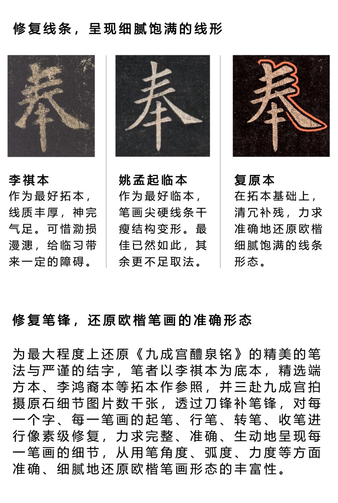 欧楷字帖《九成宫醴泉铭复原本》 历代书法 第6张