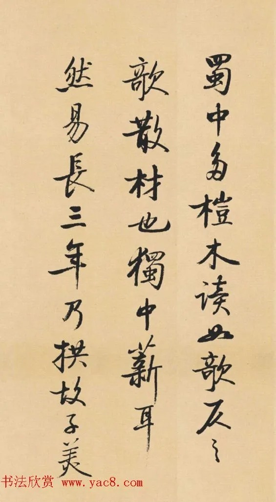 启功临写苏轼诗文帖四首 历代书法 第13张-墨韵书香 启功临写苏轼诗文帖四首 历代书法 第13张