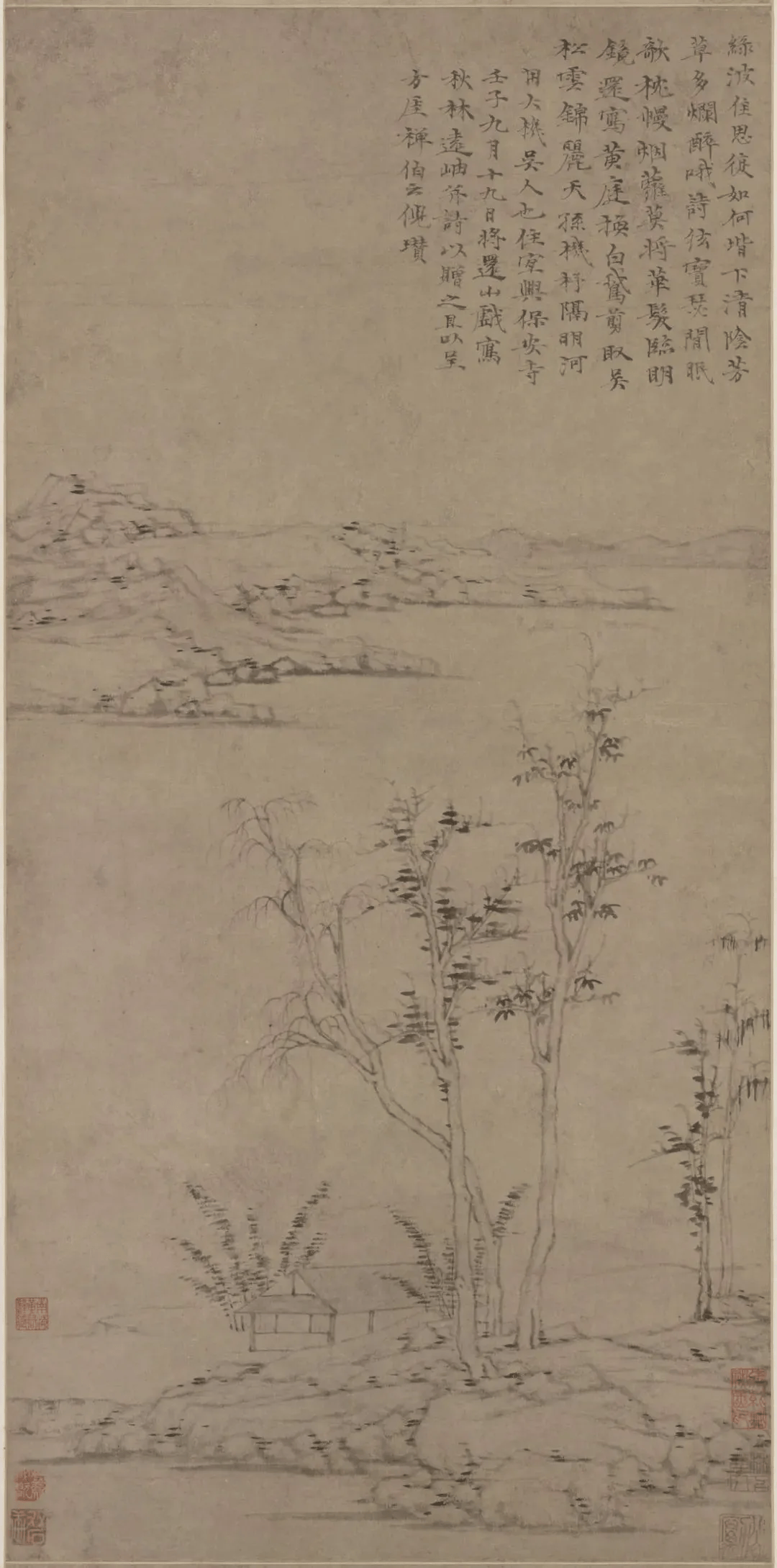 倪瓒晚年山水画中的禅宗美学思想 书画知识 第2张