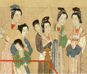 未央春事：《汉宫春晓图》中的21处静谧与灵动｜古画里的故事 书画知识 第10张