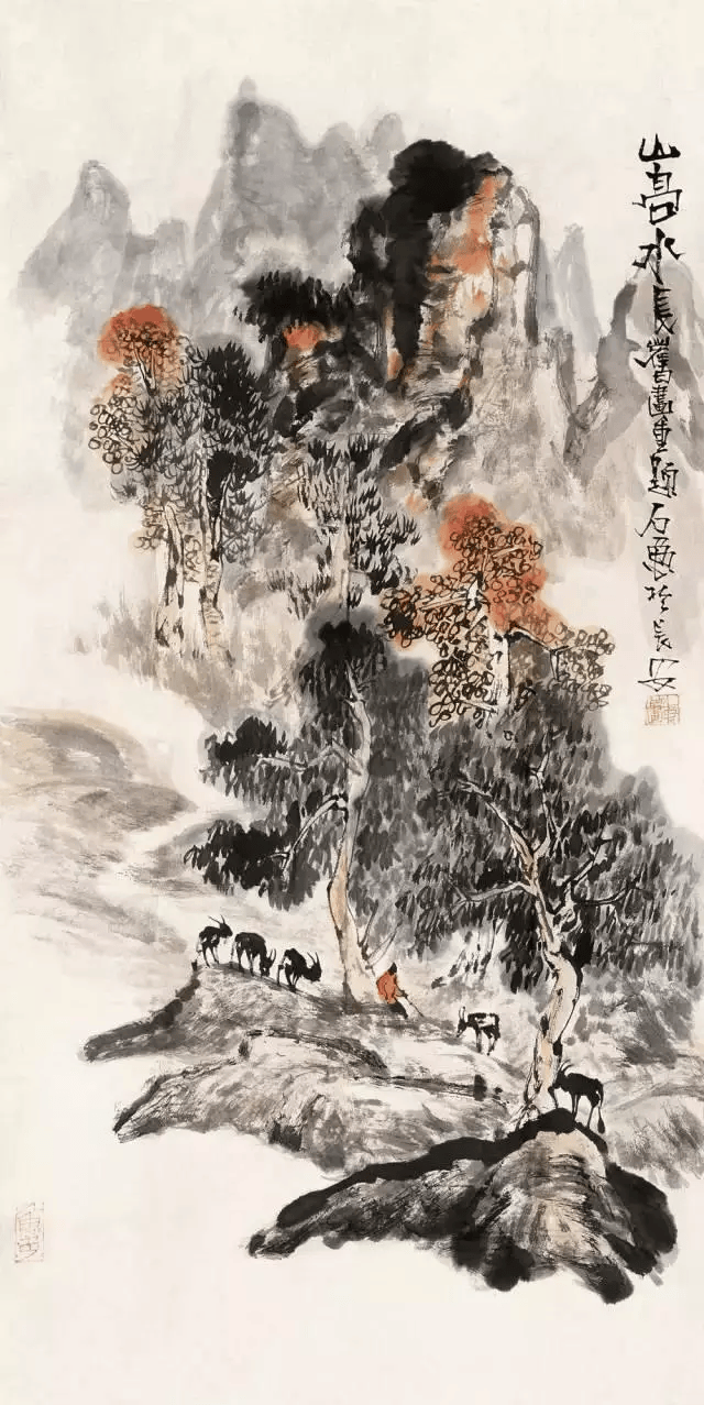 中国画造型中的光、色、线、体、面！ 书画知识 第10张