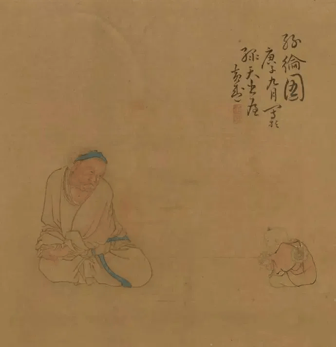 黄慎的人物画，表露出异常强烈的美学性格 书画知识 第8张