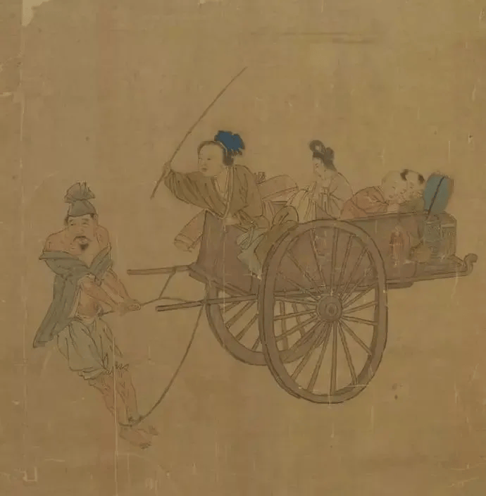 黄慎的人物画，表露出异常强烈的美学性格 书画知识 第12张