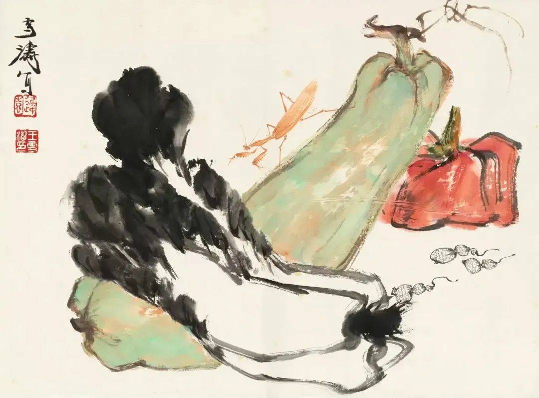 花鸟画构图法：计黑当白与空间处理 书画知识 第1张