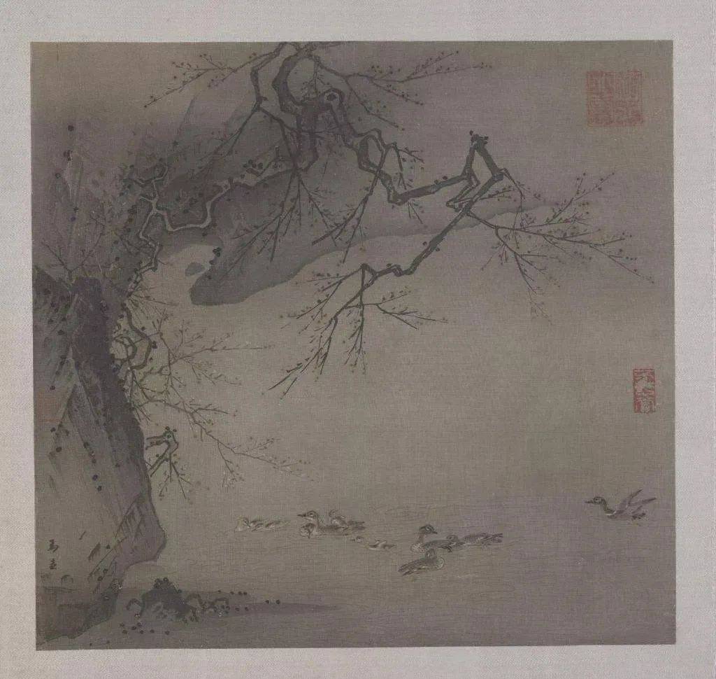 花鸟画构图法：计黑当白与空间处理 书画知识 第4张