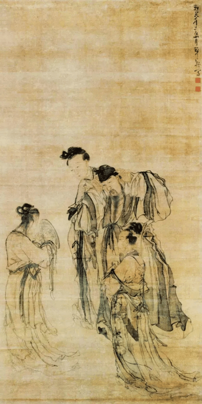 黄慎的人物画，表露出异常强烈的美学性格 书画知识 第4张