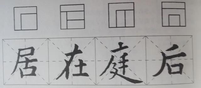 书法结构练习，换个方法试试？ 书画知识 第9张