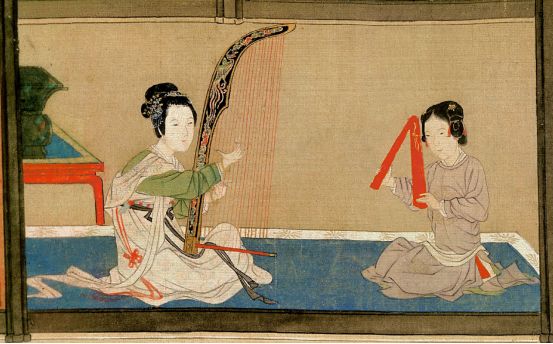 未央春事：《汉宫春晓图》中的21处静谧与灵动｜古画里的故事 书画知识 第12张