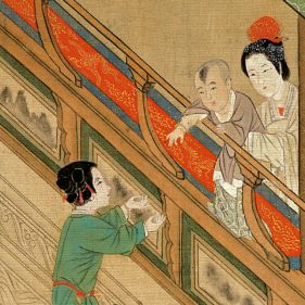 未央春事：《汉宫春晓图》中的21处静谧与灵动｜古画里的故事 书画知识 第22张