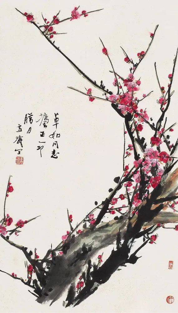 画梅点苔有两个作用 书画知识 第3张