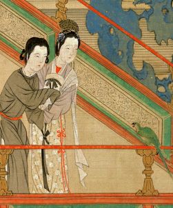 未央春事：《汉宫春晓图》中的21处静谧与灵动｜古画里的故事 书画知识 第16张