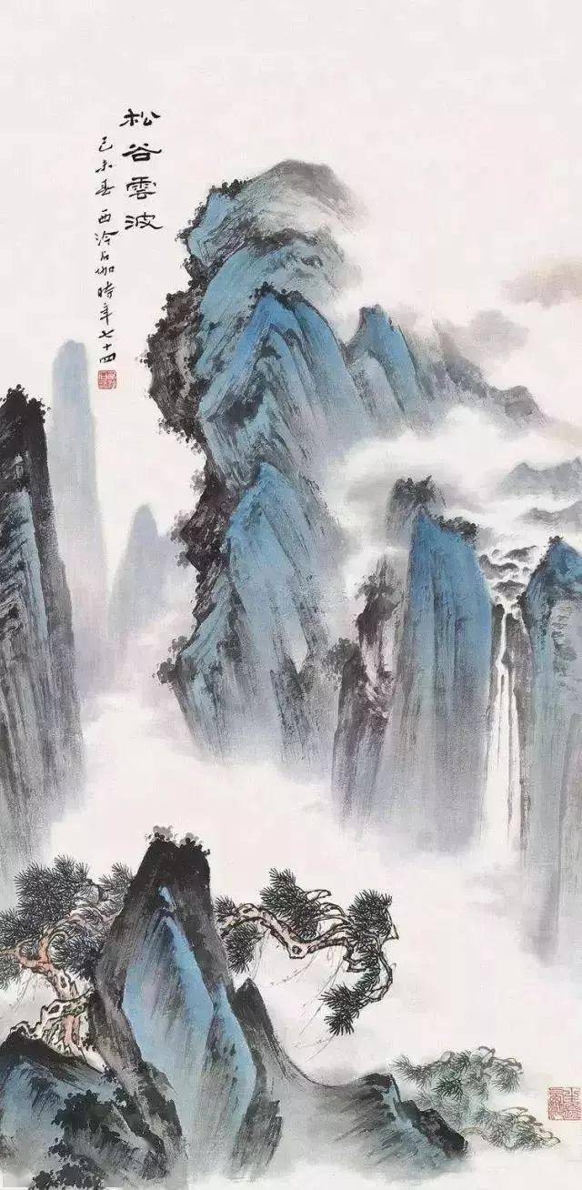 申石伽：他的山水画，能听到风声 名人名家 第5张