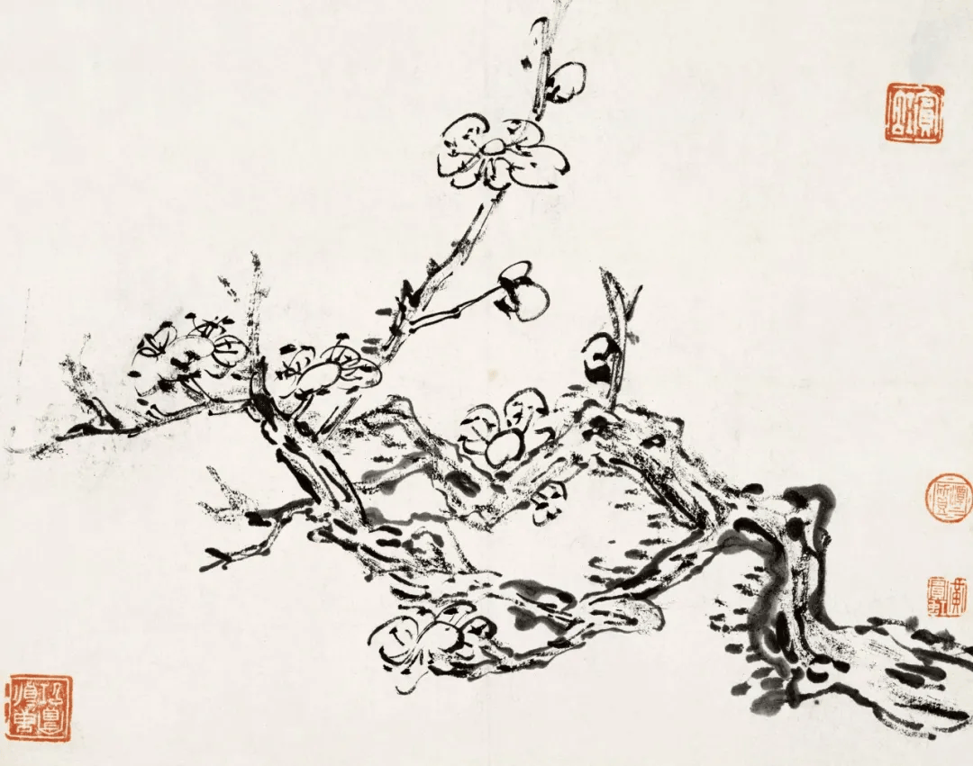 黄宾虹梅竹杂卉中的笔墨世界 名人名家 第41张