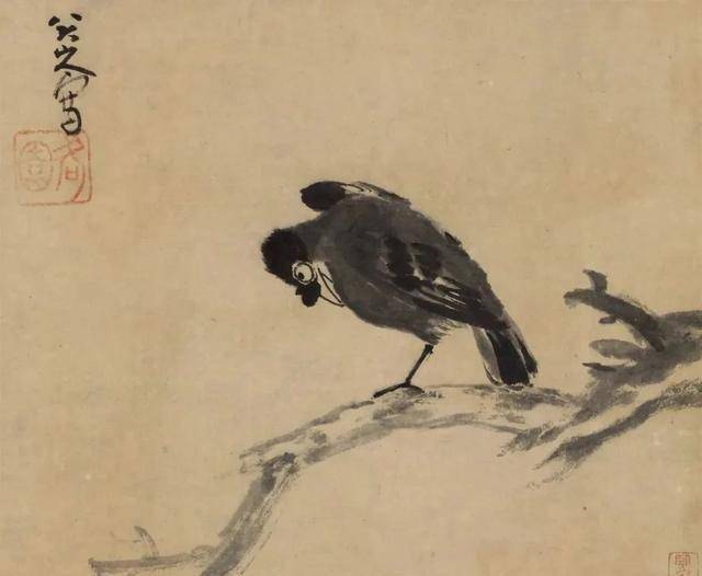 八大山人花鸟：面貌独特，笔墨取胜！ 名人名家 第3张