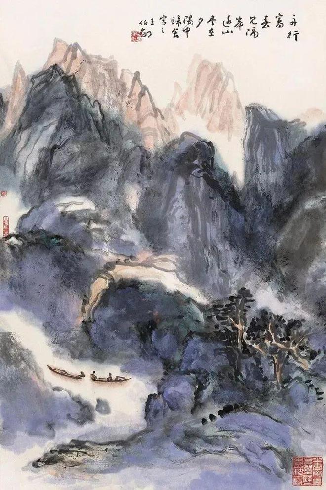 王伯敏画画：一山一云，一树百叶，都大气磅礴 名人名家 第47张