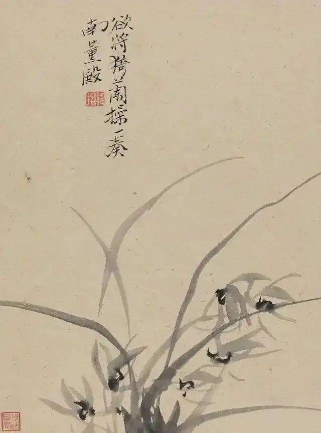 陈撰:寥寥几笔的花卉，格调超逸 名人名家 第7张