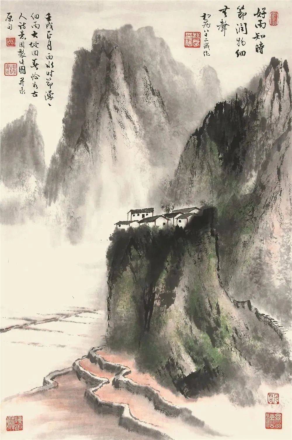 关松房的山水画，气势十足！ 名人名家 第7张