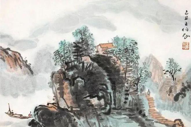 王伯敏画画：一山一云，一树百叶，都大气磅礴 名人名家 第19张