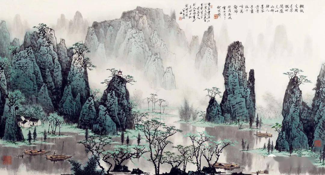 桂林山水甲天下——白雪石笔下的桂林 名人名家 第18张