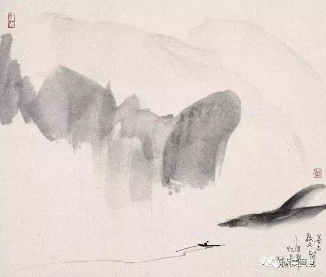 吴冠中的极简，妙极了！ 名人名家 第10张